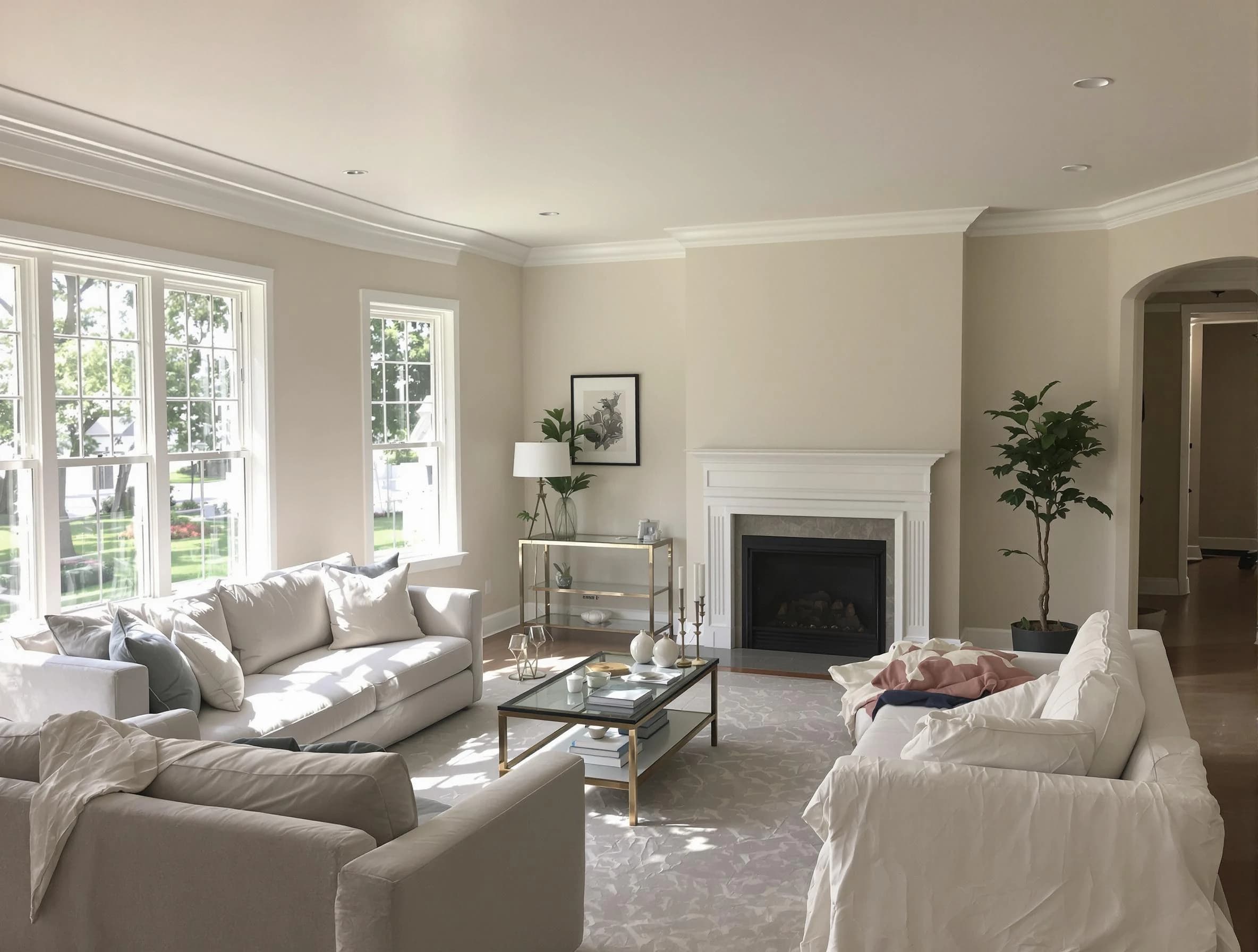 Interior painting by North Ridgeville House Painters experts in North Ridgeville, OH