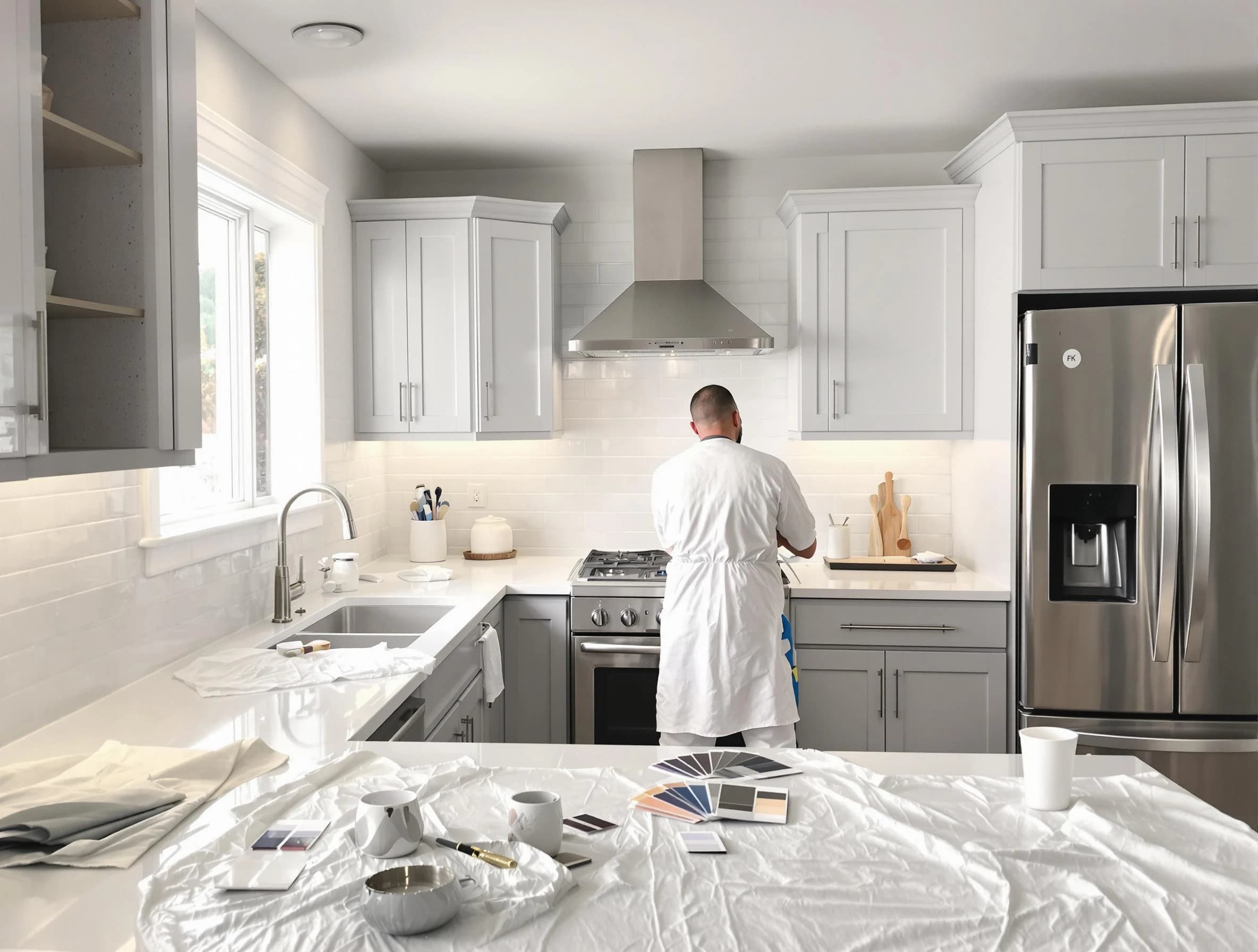 Kitchen Painting in North Ridgeville